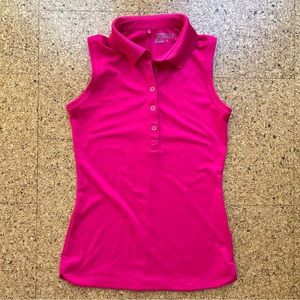 Nike Women's Dri-Fit Sleeveless Golf Polo
